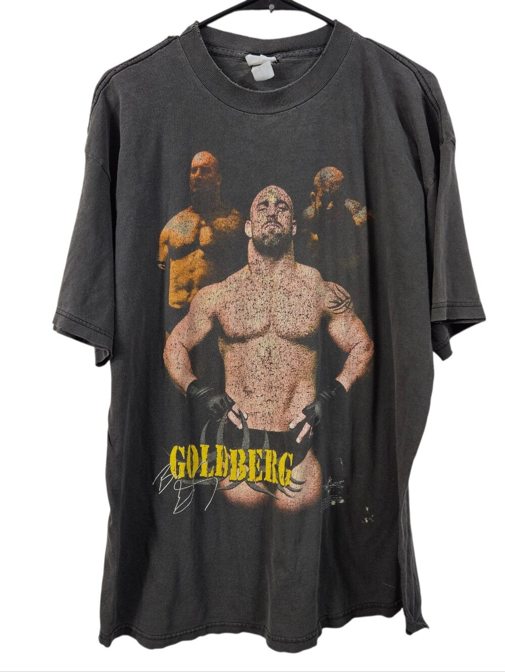 WCW Goldberg Shirt Size XL Vintage Wrestling 90s